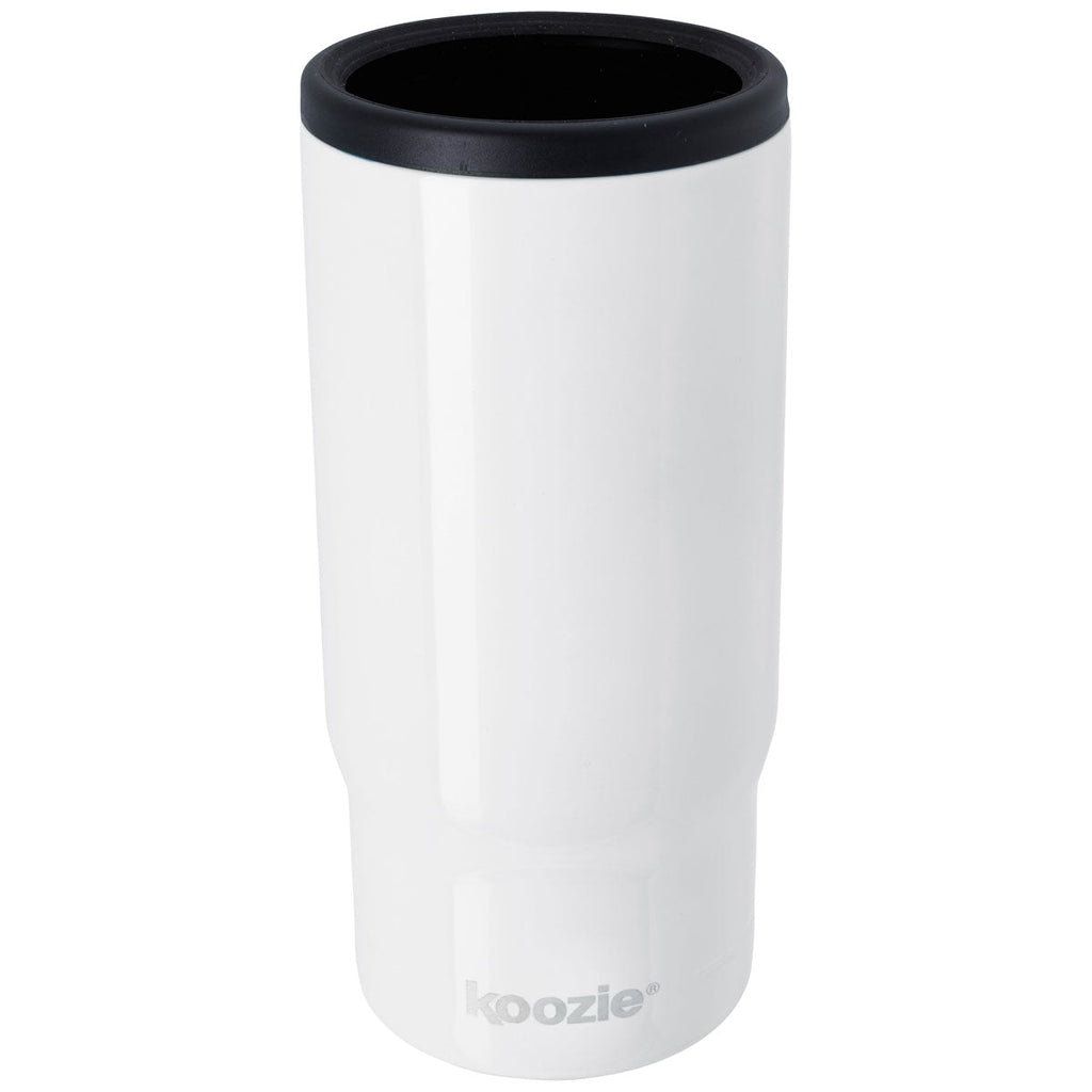 48-Hour Koozie White Slim Triple Vacuum Tumbler - 15 oz