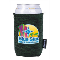 Koozie Hunter Green Heather Collapsible Slim Can Cooler