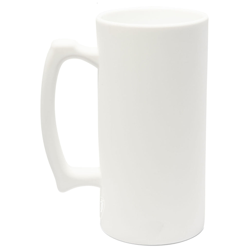 Silipint Classic White Beer Stein - 28 oz.