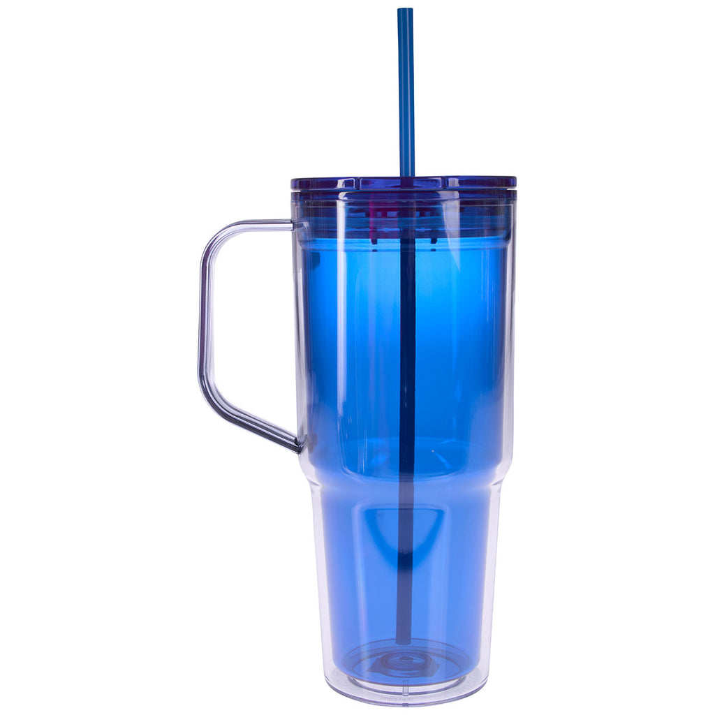 Good Value Blue Clair Recycled Acrylic Travel Tumbler - 30 oz.