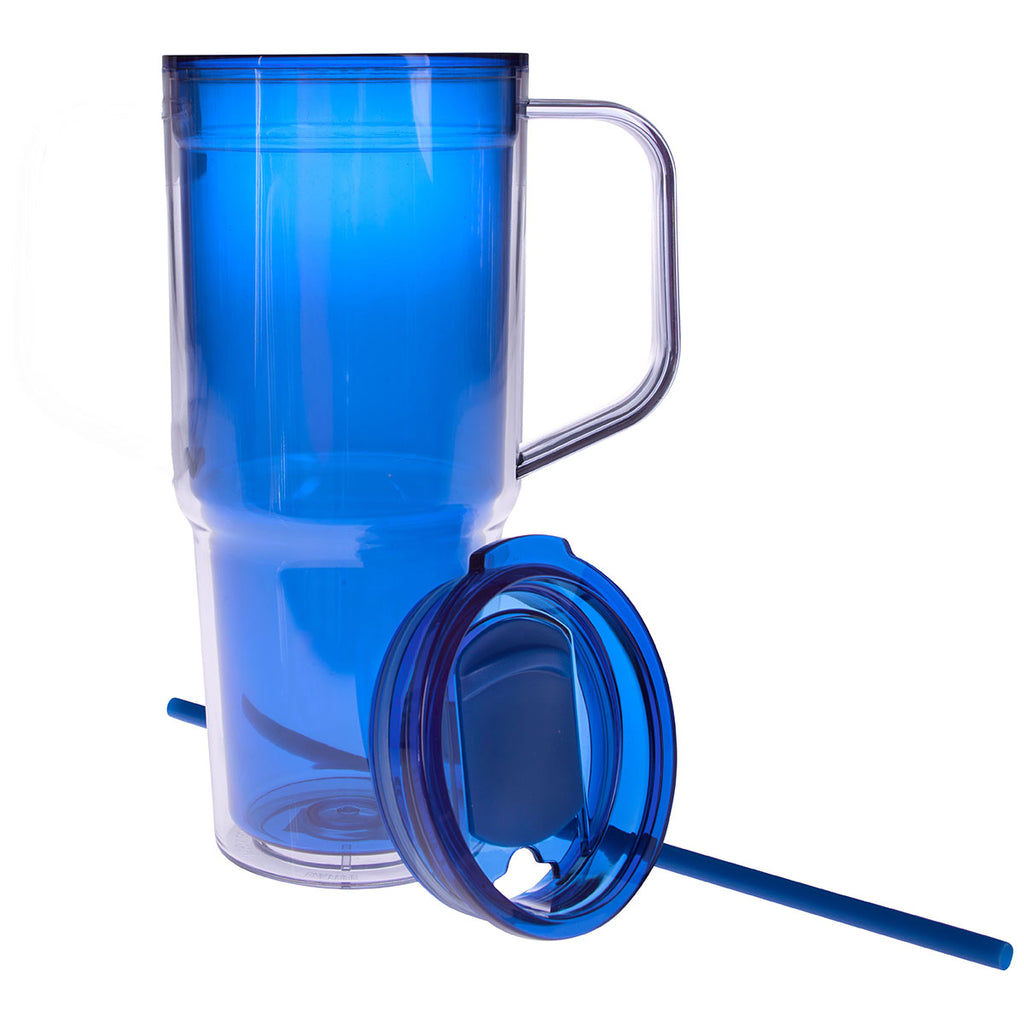 Good Value Blue Clair Recycled Acrylic Travel Tumbler - 30 oz.