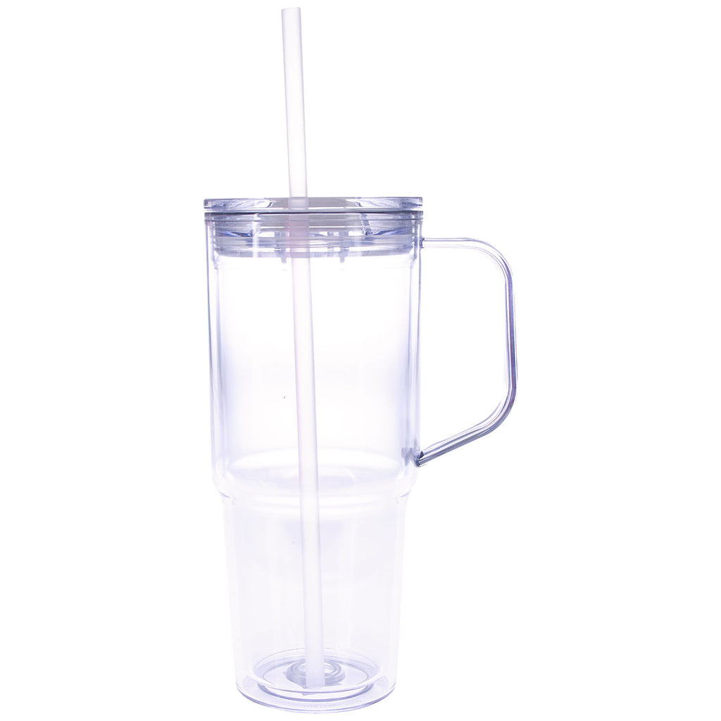 Good Value Clear Clair Recycled Acrylic Travel Tumbler - 30 oz.