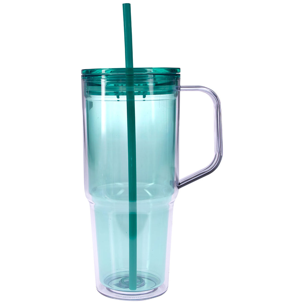 Good Value Teal Clair Recycled Acrylic Travel Tumbler - 30 oz.