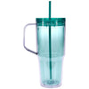 Good Value Teal Clair Recycled Acrylic Travel Tumbler - 30 oz.