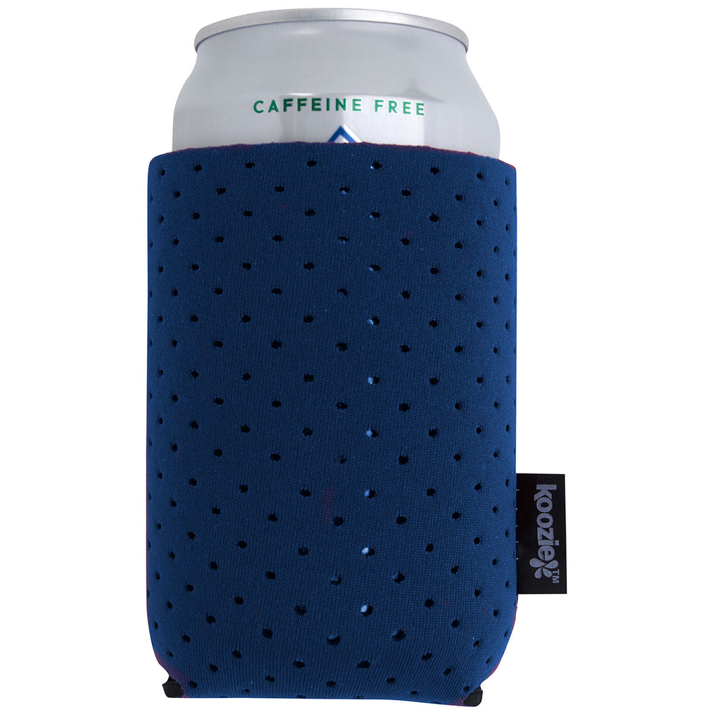 Koozie Navy Recycled Perforated Collapsible Can Cooler