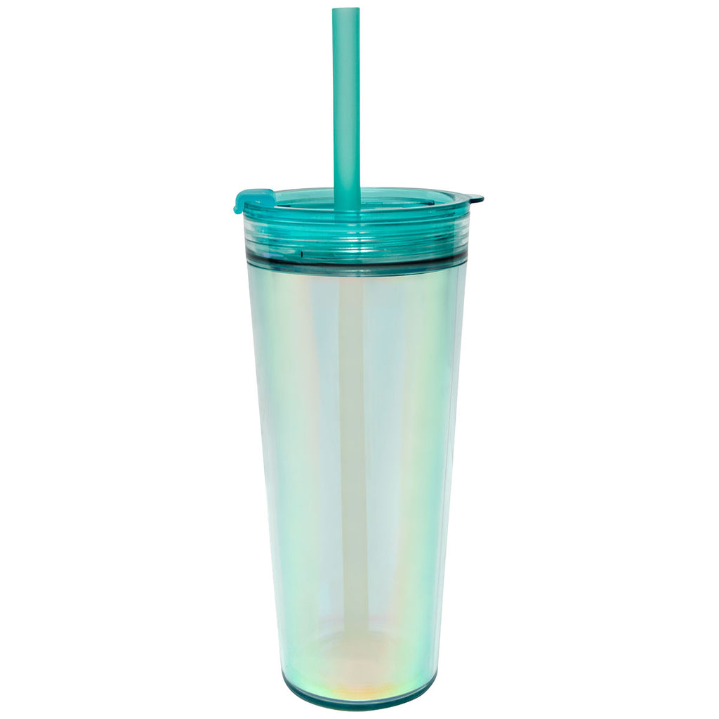 Koozie Group Teal Glam Recycled Tumbler - 24 oz.