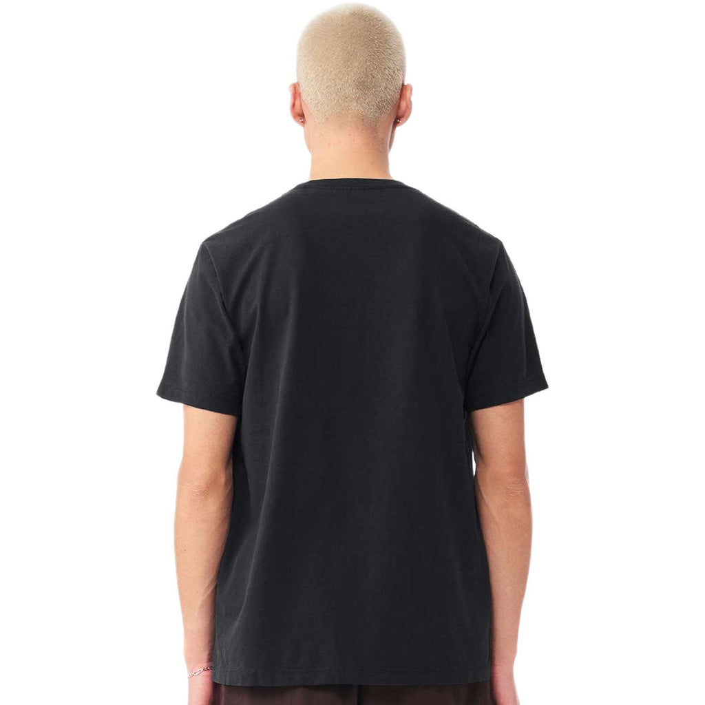 Bella + Canvas Unisex Black Heavyweight Garment-Dyed Tee