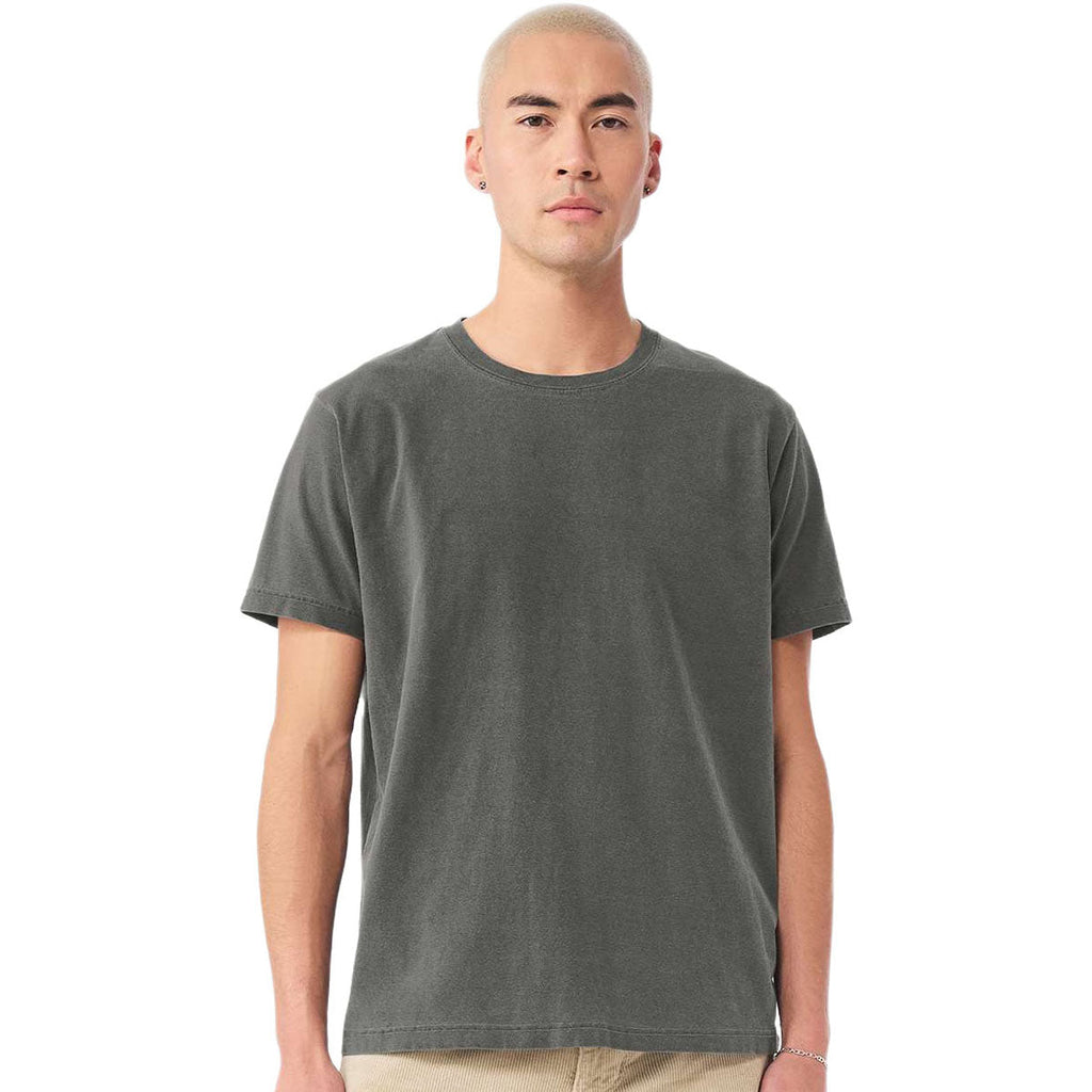 Bella + Canvas Unisex Washed Charcoal Heavyweight Garment-Dyed Tee