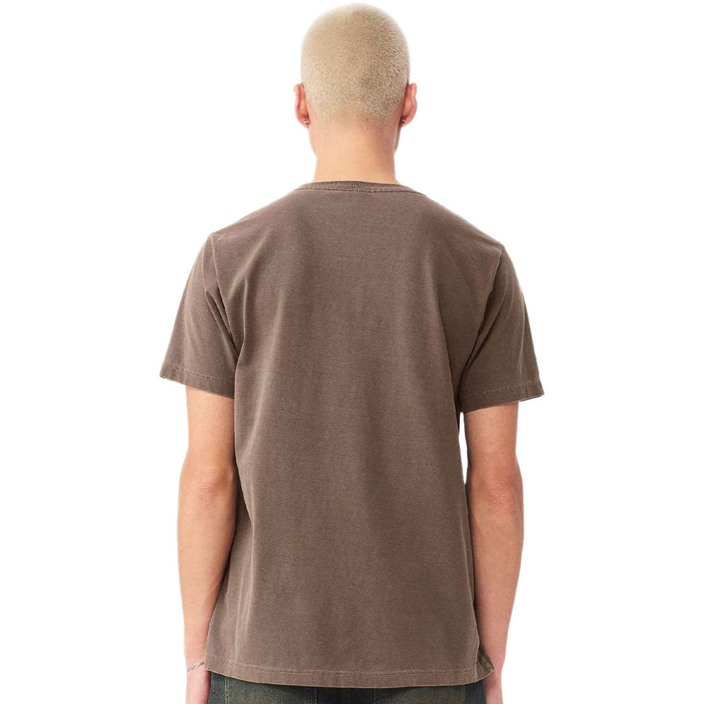Bella + Canvas Unisex Washed Cocoa Heavyweight Garment-Dyed Tee