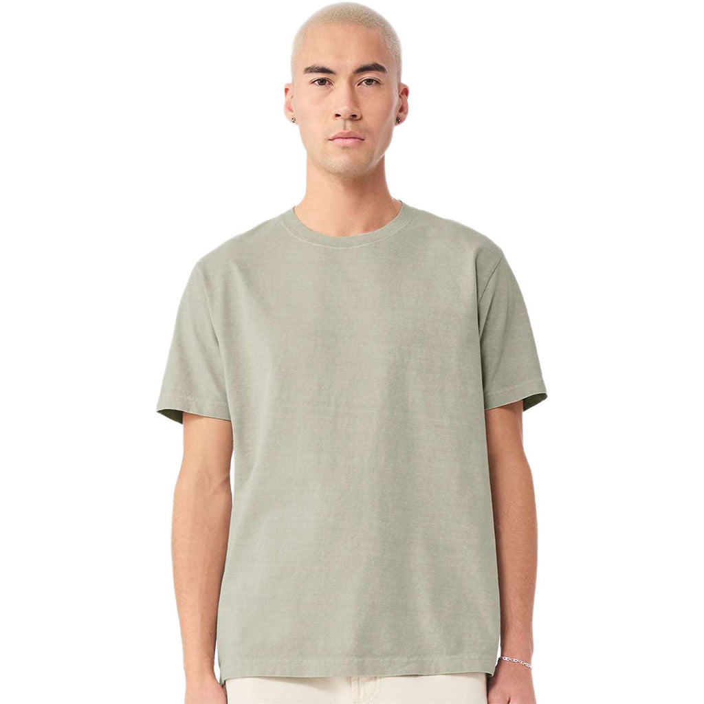 Bella + Canvas Unisex Washed Thyme Heavyweight Garment-Dyed Tee