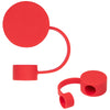 Hit Red Silicone Straw Topper