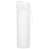 H2Go White Mudra 20.9oz Glass Bottle