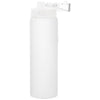 H2Go White Mudra 20.9oz Glass Bottle