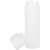 H2Go White Mudra 20.9oz Glass Bottle