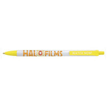 48-Hour Good Value Yellow with Blue Ink Contender Pen