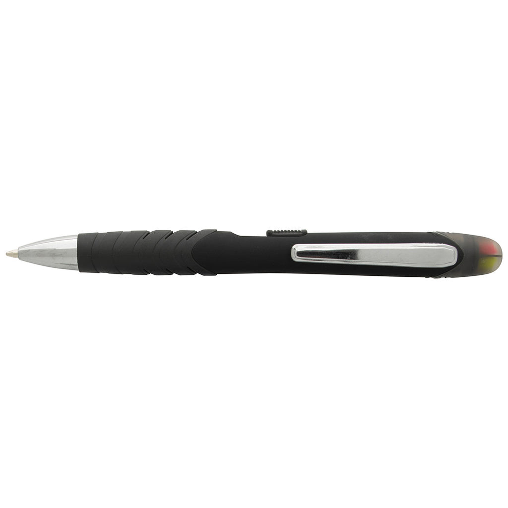 Souvenir Black Soft-Touch Jalan Highlighter Pen Combo