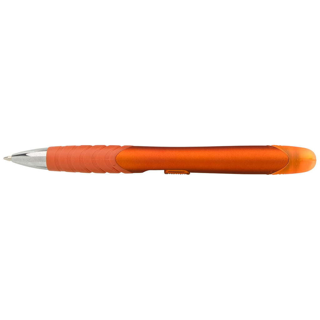 Souvenir Orange Soft-Touch Jalan Highlighter Pen Combo