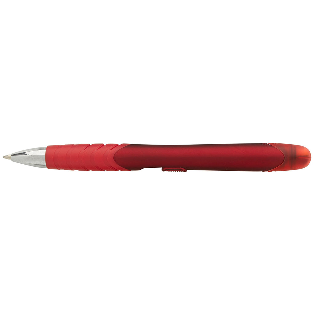 Souvenir Red Soft-Touch Jalan Highlighter Pen Combo