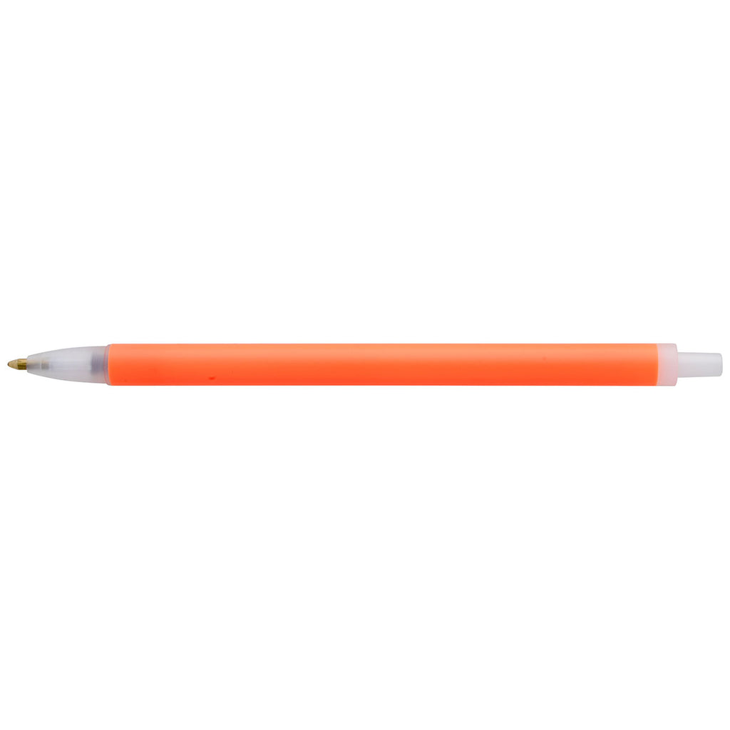 Good Value Neon Orange with Black Ink Contender Party Pen