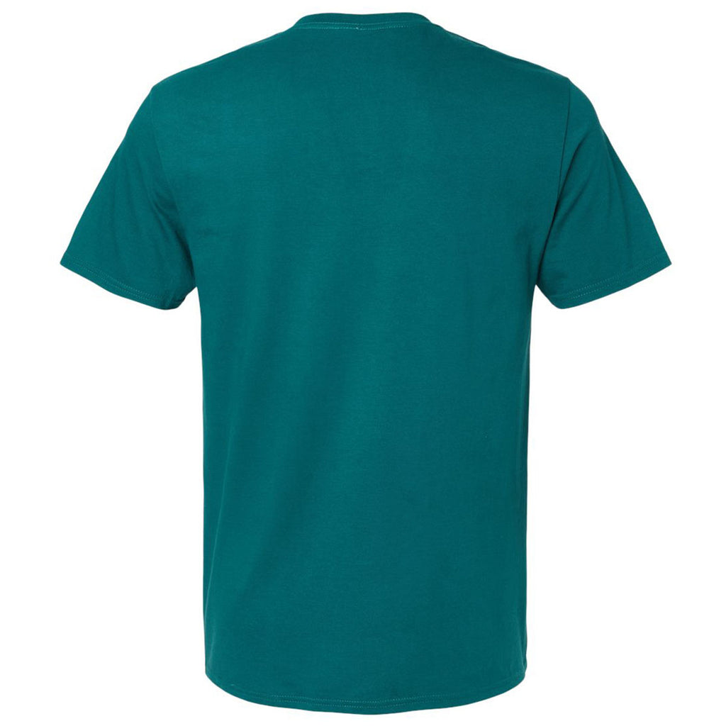 Jerzees Unisex Deep Emerald Premium Cotton T-Shirt