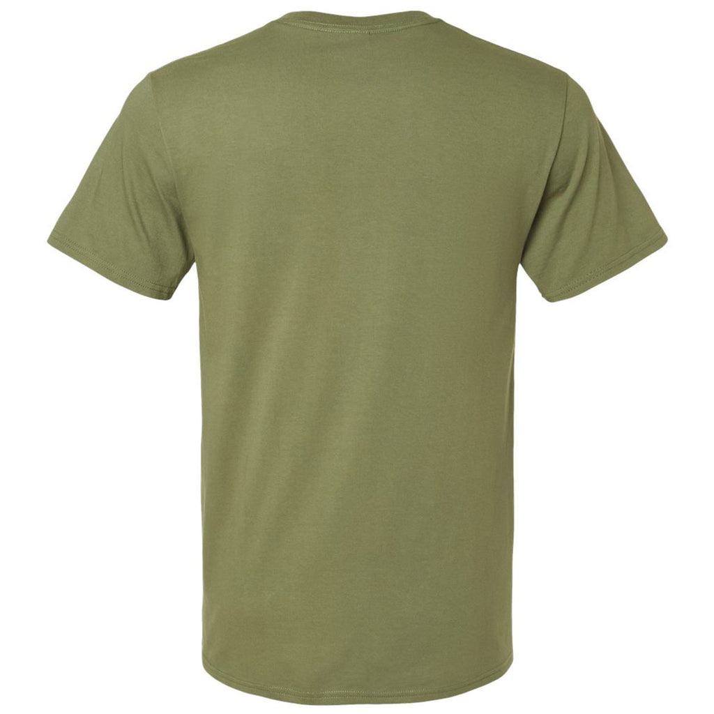 Jerzees Unisex Olive Oil Premium Cotton T-Shirt