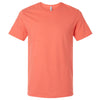 Jerzees Unisex Sunset Coral Premium Cotton T-Shirt