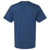Jerzees Unisex Washed Navy Premium Cotton T-Shirt