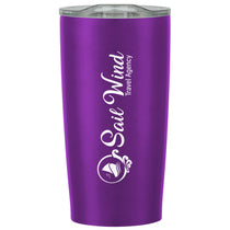 Hit Metallic Purple with Clear Lid 20 Oz. Himalayan Tumbler