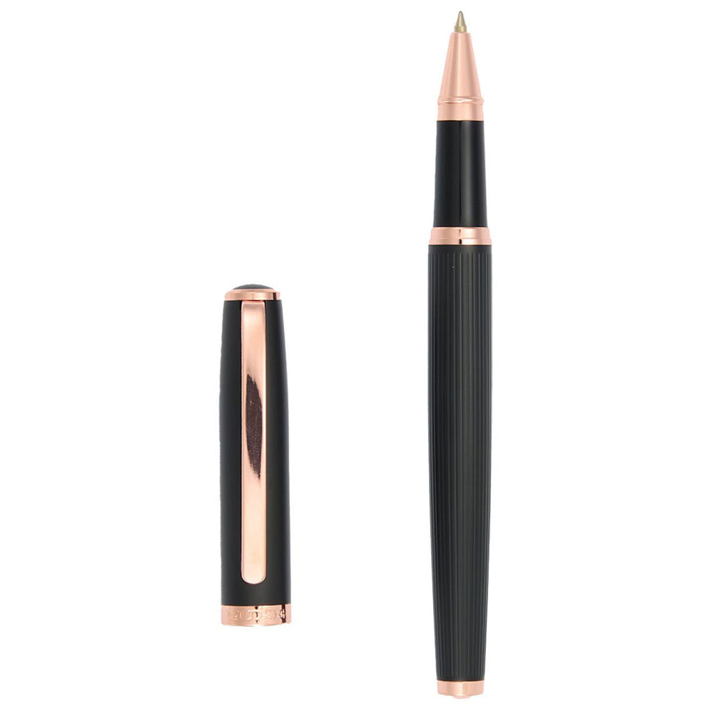Leed's Black Luxe Recycled Brass Matte Roller Ball