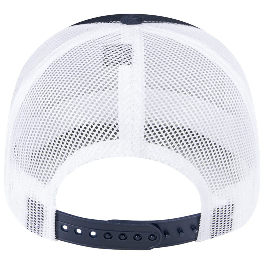 Pukka Navy/White Charter Six-Panel Cap