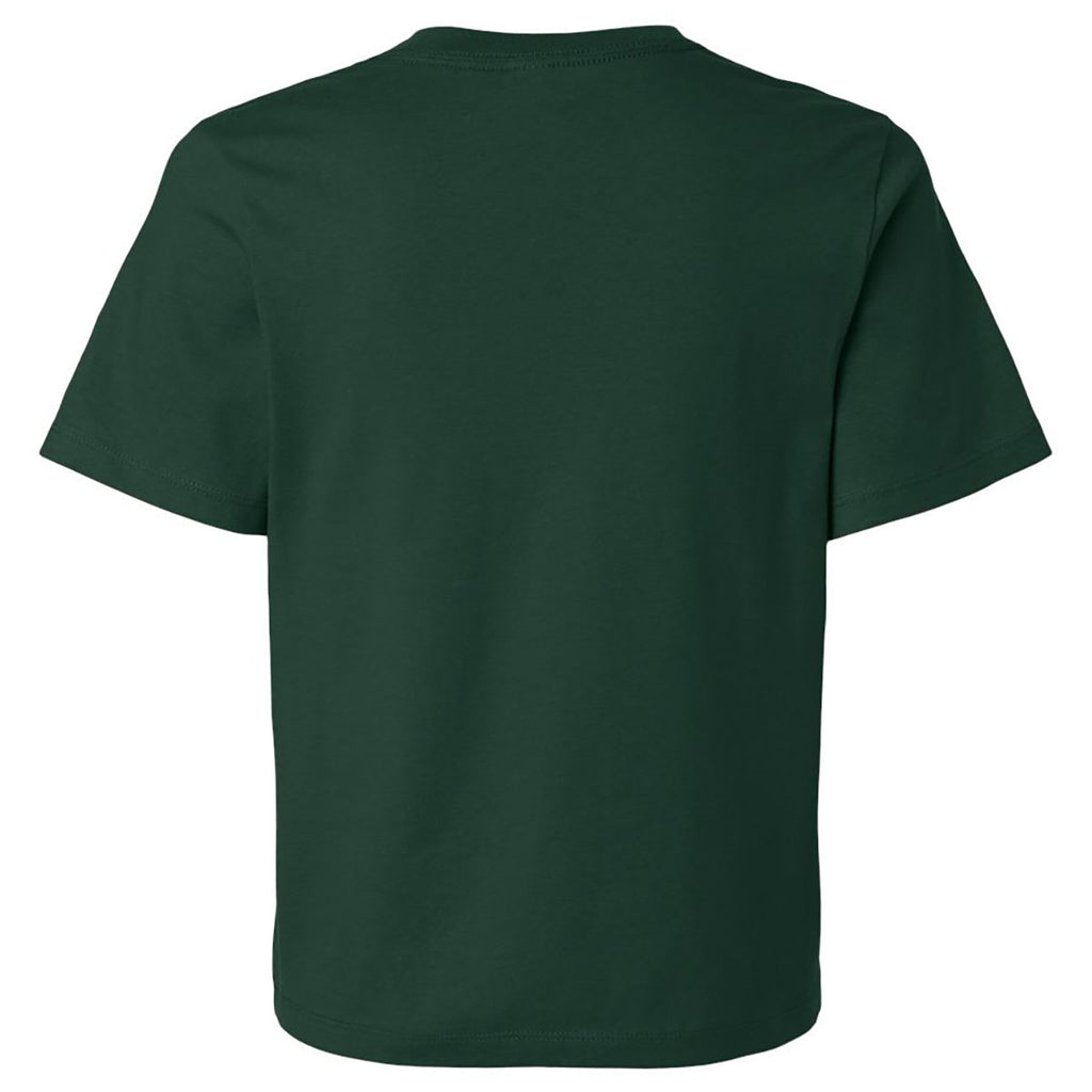 Bella + Canvas Women's Forest 6 oz Heavyweight Tee