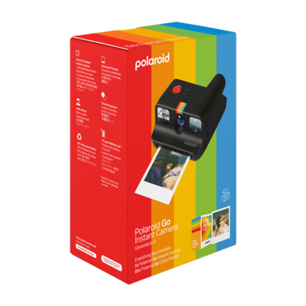 Polaroid Black Go Gen 2 Everything Box