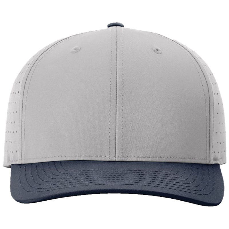 Richardson Grey/Grey/Navy Laser Perf R-Flex Snapback