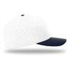 Richardson White/White/Navy Laser Perf R-Flex Snapback