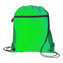 Good Value Neon Lime Mesh Pocket Drawcord