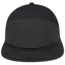 Pukka Black Tradesman Hybrid Six-Panel Cap