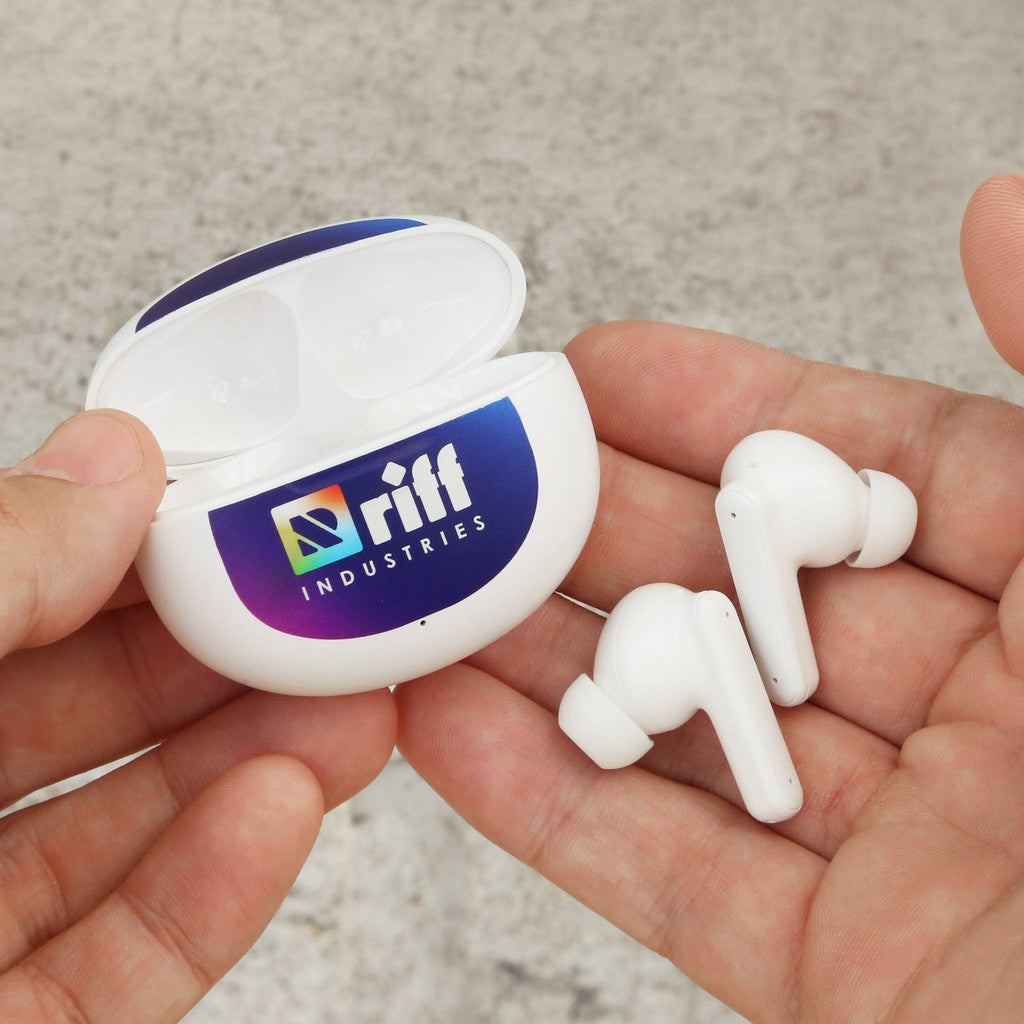 Handstands White 2 Buds Pro Wireless ANC Earbuds