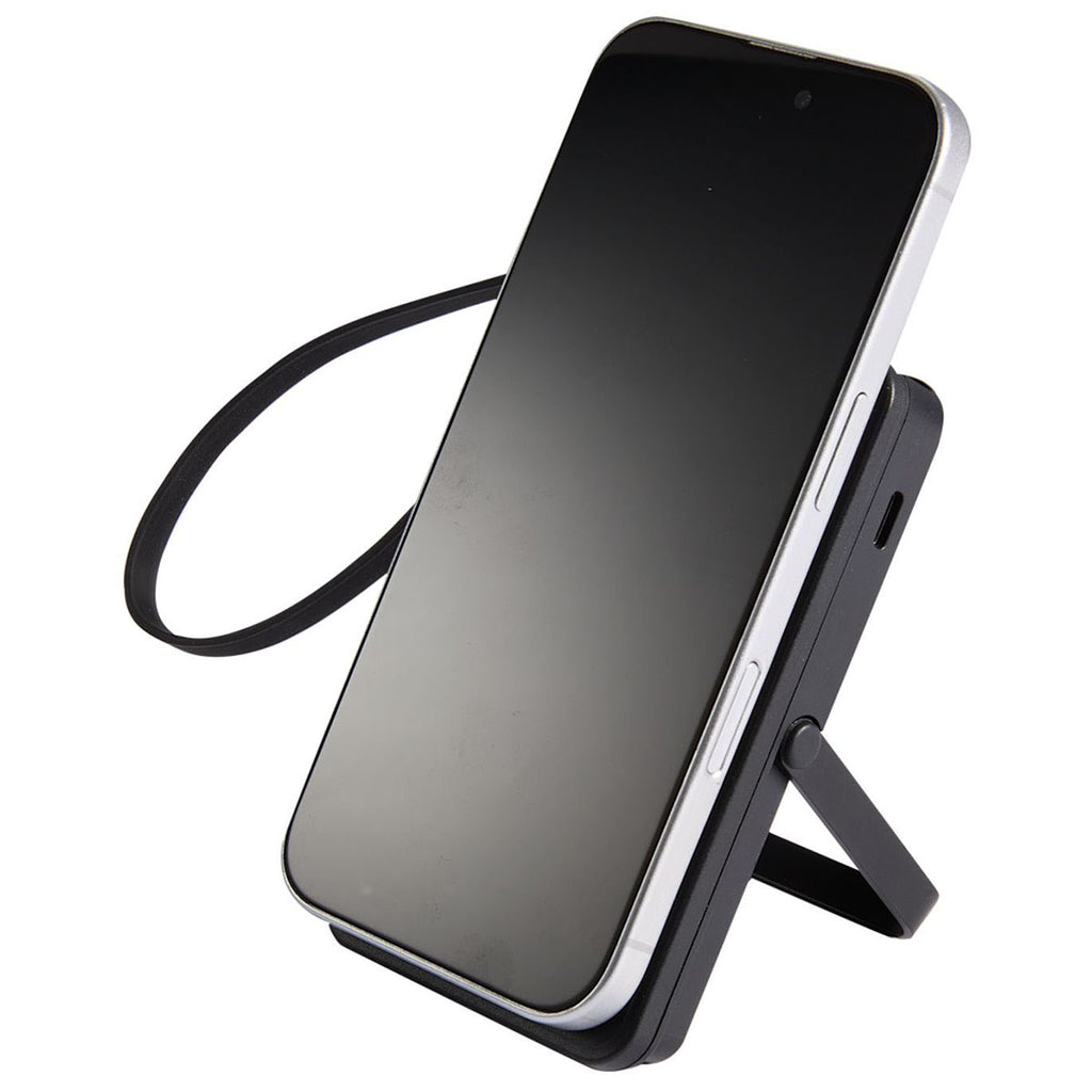 Leed's Black UL Listed MagClick Power Bank and Watch Charger