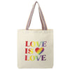 Leed's Natural Rainbow Recycled 6oz Cotton Convention Tote