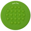 Hit Lime Green Push Pop Stress Reliever Flying Disc