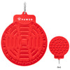 Hit Red Slow Feeder Pet Lick Food Mat