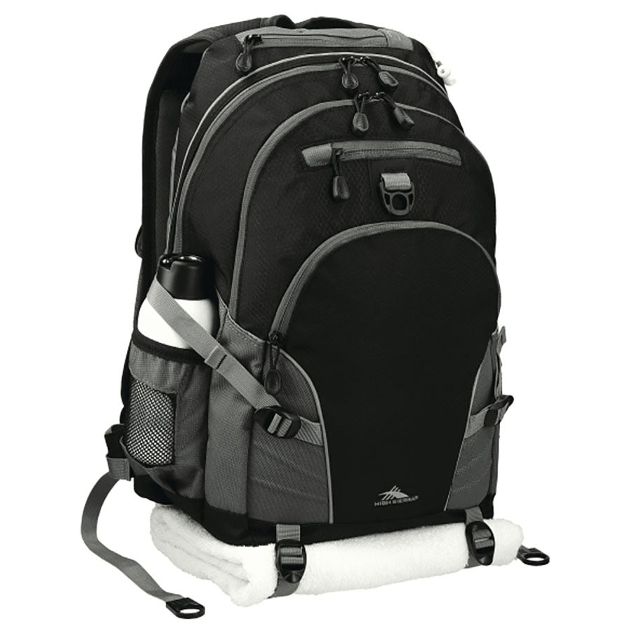 High Sierra Black Loop Backpack