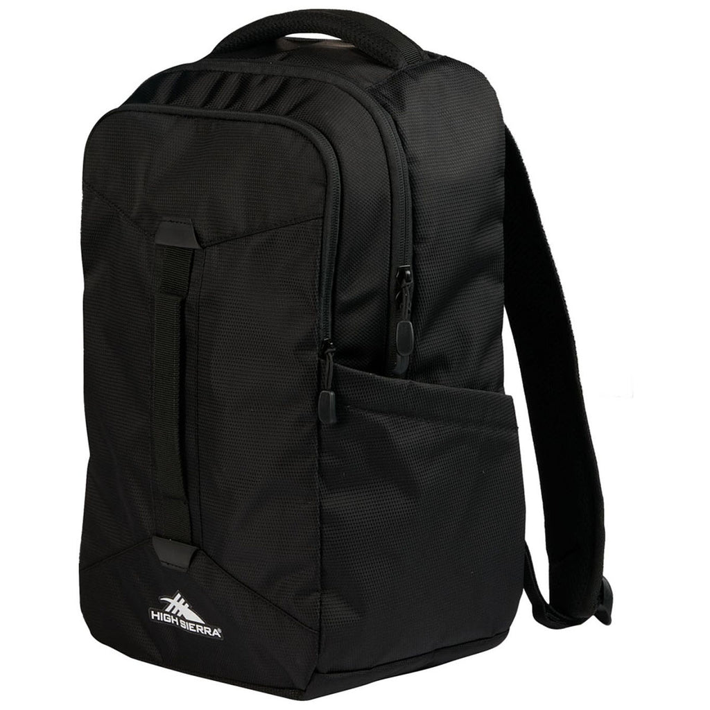 High Sierra Black Recycled Everyday Pack