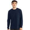 Next Level Unisex Midnight Navy Ideal Thermal Long Sleeve T-Shirt