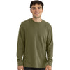 Next Level Unisex Military Green Ideal Thermal Long Sleeve T-Shirt