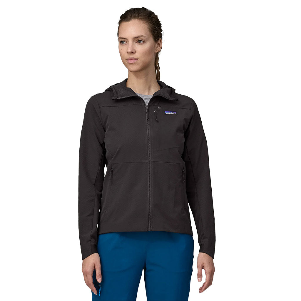 Patagonia Women's Black R1 CrossStrata Hoody
