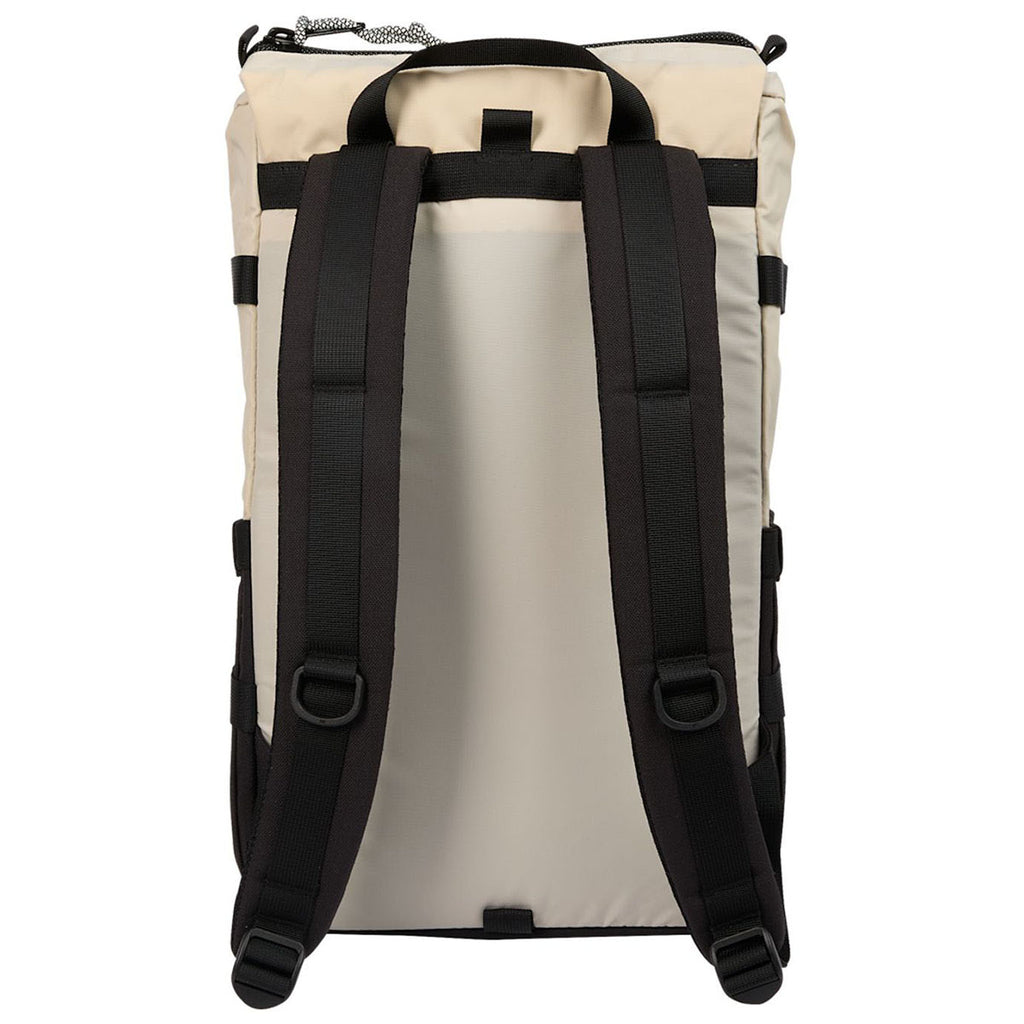 Topo Designs Bone White/Black Recycled Rover 15" Laptop Backpack