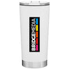 H2Go Matte White Fargo 20oz Stainless Steel Tumbler