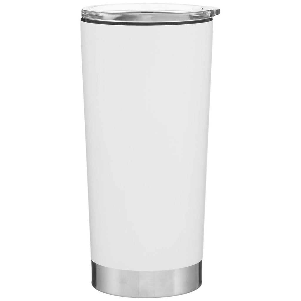 H2Go Matte White Fargo 20oz Stainless Steel Tumbler