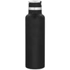 H2Go Matte Black Juno 20oz Stainless Steel Bottle